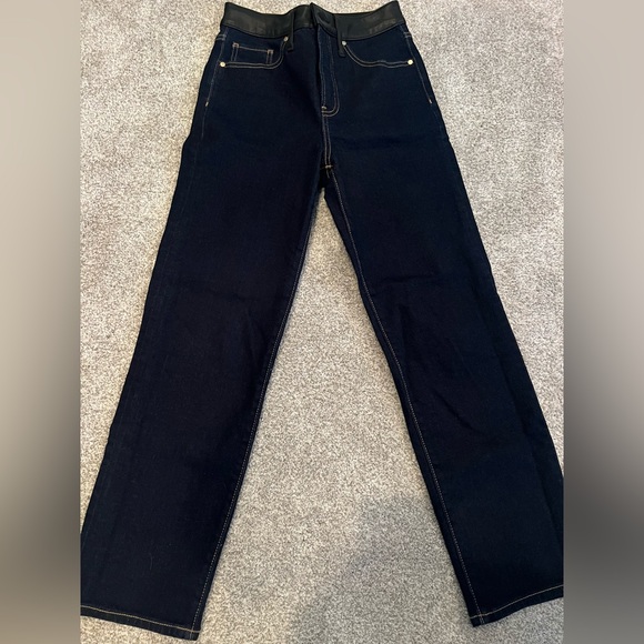 Dark Blue Denim Jeans - Picture 1 of 4